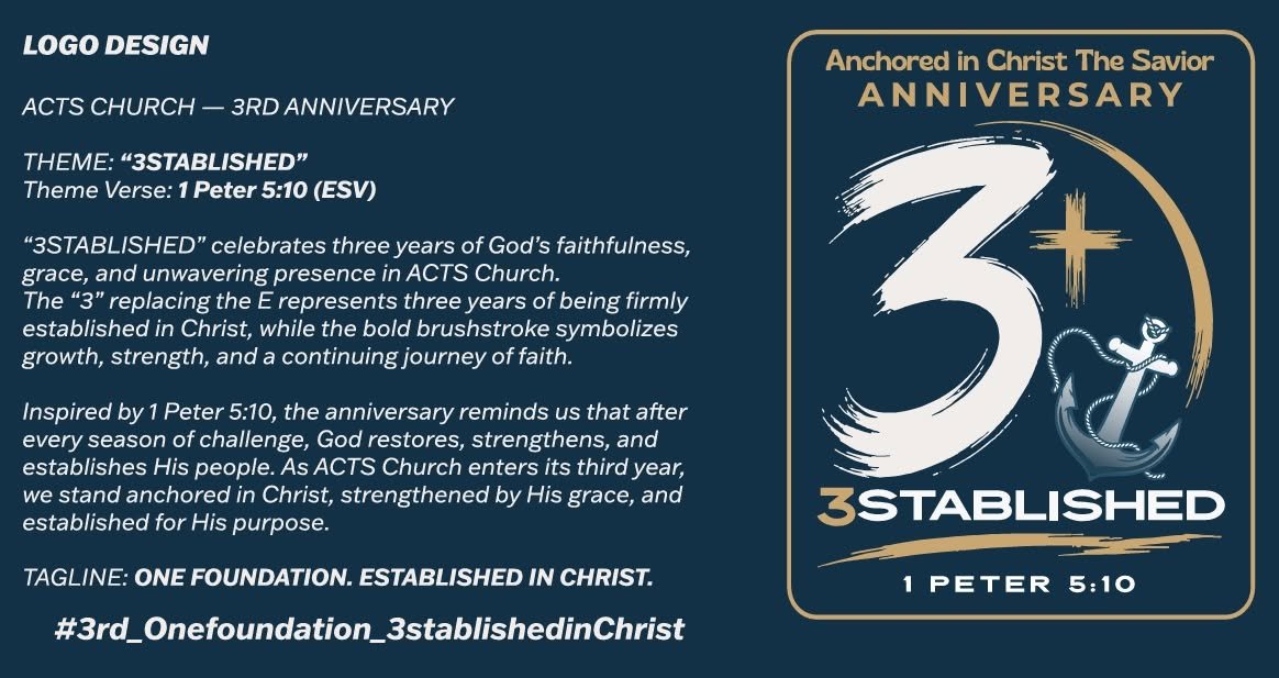 ACTS 3rd Year Anniversary