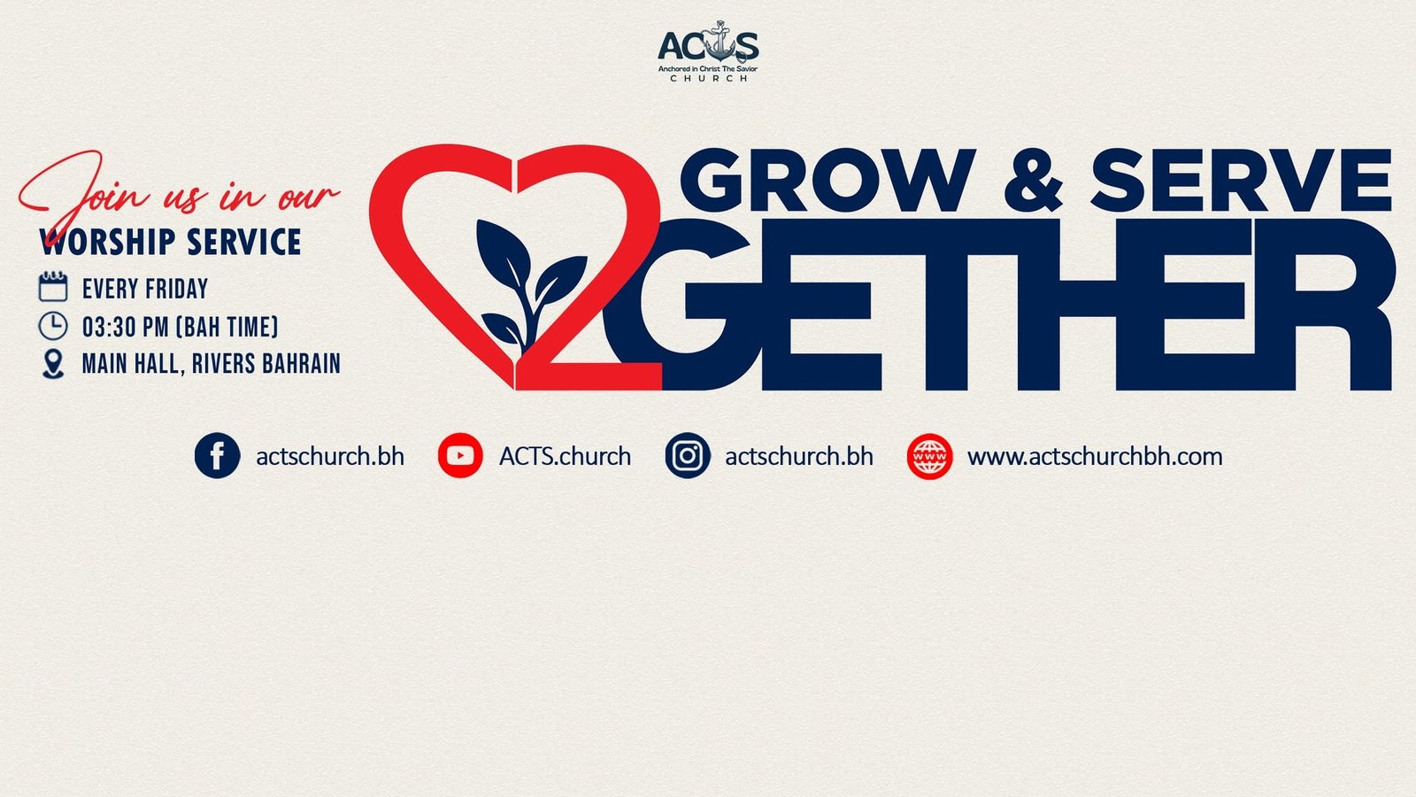 ACTS Church Bahrain congregation gathering